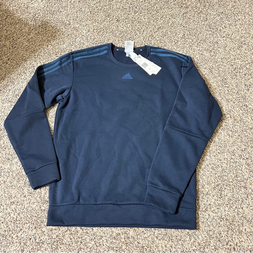 Adidas Mens sweatshirt size M Navy